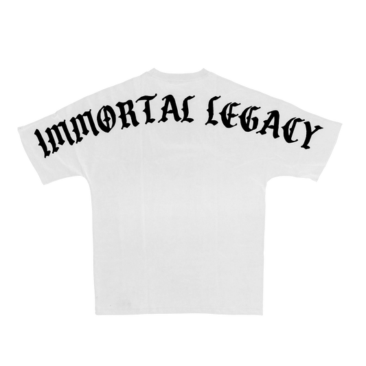 Immortal Legacy Oversized Tee (White)